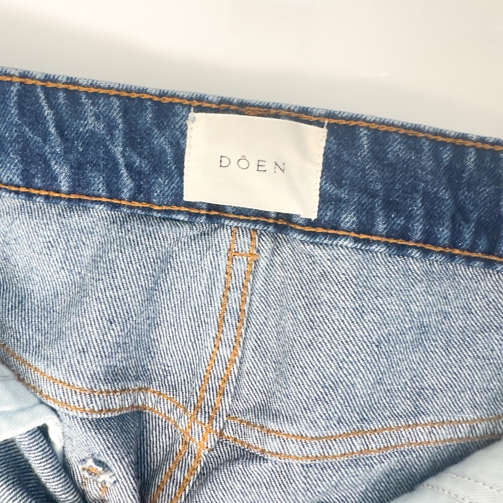 Doên Classic Straight-Leg Denim Jeans – 100% Cotton – Size 29 – Made in Pakistan - Picture 7 of 8